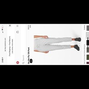 Lululemon On The Fly 7/8 Pant(size 6)
